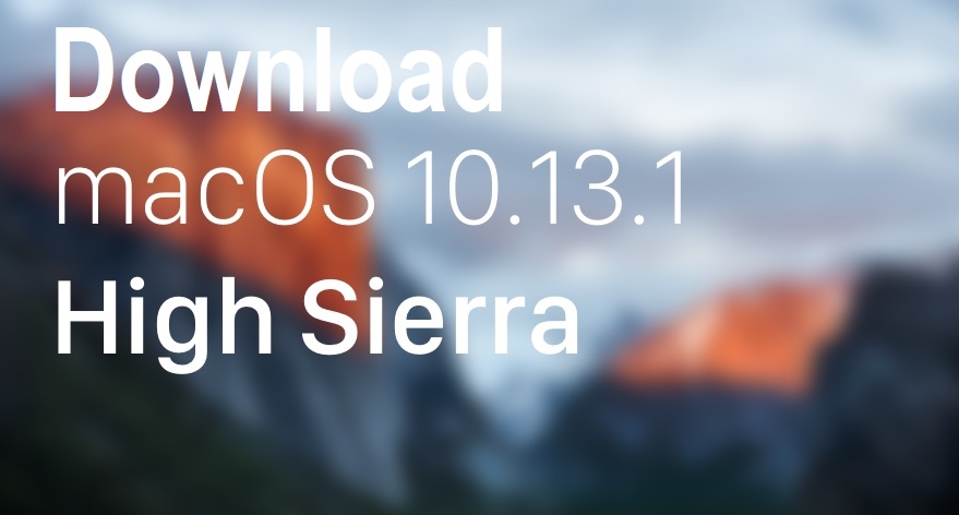 High sierra download dmg app store free